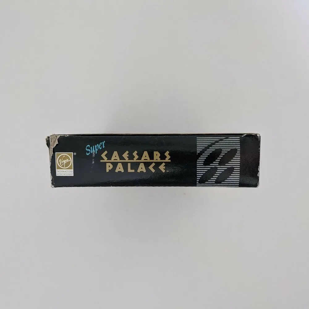 Super Caesars Palace (SNES) - Complete in Box (Virgin Interactive, 1993)